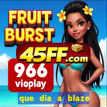 que dia a blaze paga o cashback